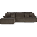  Manufacturer Color_Chocolate  -- Top Tier Reclining Fabric Sofa IMAGE 1