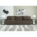  Manufacturer Color_Chocolate  -- Top Tier Reclining Fabric Sofa IMAGE 2