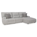  Manufacturer Color_Pewter  -- Acklen Place Power Reclining Fabric 3 pc Sectional IMAGE 1