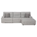  Manufacturer Color_Pewter  -- Acklen Place Power Reclining Fabric 3 pc Sectional IMAGE 3