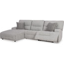  Manufacturer Color_Pewter  -- Acklen Place Power Reclining Fabric 3 pc Sectional IMAGE 2
