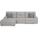  Manufacturer Color_Pewter  -- Acklen Place Power Reclining Fabric 3 pc Sectional IMAGE 3