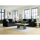  Manufacturer Color_Onyx  -- Midnight Madness Stationary Fabric Loveseat IMAGE 6
