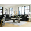  Manufacturer Color_Onyx  -- Midnight Madness Stationary Fabric Loveseat IMAGE 7