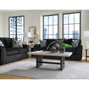  Manufacturer Color_Onyx  -- Midnight Madness Stationary Fabric Sofa IMAGE 10