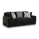  Manufacturer Color_Onyx  -- Midnight Madness Stationary Fabric Sofa IMAGE 1
