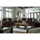  Manufacturer Color_Chocolate  -- Midnight-Madness 9810423 Chair and a Half IMAGE 10