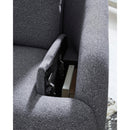  Manufacturer Color_Salt and Pepper  -- Alainmont Next Gen Nuvella Power Swivel Fabric Recliner IMAGE 11