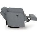  Manufacturer Color_Salt and Pepper  -- Alainmont Next Gen Nuvella Power Swivel Fabric Recliner IMAGE 6