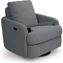  Manufacturer Color_Salt and Pepper  -- Alainmont Next Gen Nuvella Power Swivel Fabric Recliner IMAGE 8