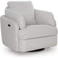  Signature Design by Ashley Alainmont Next-Gen Nuvella A3000739 Swivel Power Recliner IMAGE 1