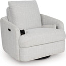  Signature Design by Ashley Alainmont Next-Gen Nuvella A3000739 Swivel Power Recliner IMAGE 4