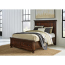  Size_Queen  -- Porter Panel Bed with Storage IMAGE 2