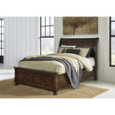  Size_Queen  -- Porter Queen Sleigh Bed with Storage IMAGE 5