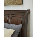  Size_King  -- Porter B697B45 King Sleigh Storage Bed IMAGE 6