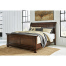  Size_King  -- Porter B697B49 King Sleigh Bed IMAGE 2