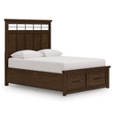  Size_Queen  -- Taffenbrook Panel Bed with Storage IMAGE 1