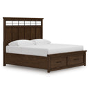  Taffenbrook B849B4 King Panel Storage Bed IMAGE 1