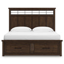  Taffenbrook B849B4 King Panel Storage Bed IMAGE 3