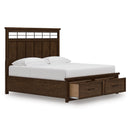  Taffenbrook B849B5 California King Panel Storage Bed IMAGE 2
