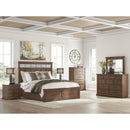  Taffenbrook B849B5 California King Panel Storage Bed IMAGE 8