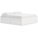 Onita EB9630B18 King Platform Bed with 2 Side Storage IMAGE 1