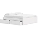  Onita EB9630B18 King Platform Bed with 2 Side Storage IMAGE 2