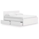  Onita EB9630B20 King Panel Platform Bed with Storage IMAGE 2
