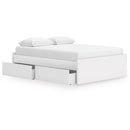  Onita EB9630B22 Queen Platform Bed with 1 Side Storage IMAGE 2