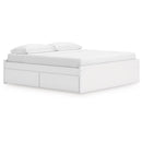  Onita EB9630B23 King Platform Bed with 1 Side Storage IMAGE 1