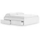  Onita EB9630B23 King Platform Bed with 1 Side Storage IMAGE 2