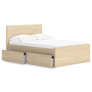  Onita EB9632B11 Full Panel Platform Bed with 1 Side Storage IMAGE 2