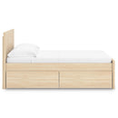  Onita EB9632B11 Full Panel Platform Bed with 1 Side Storage IMAGE 4