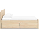  Onita EB9632B12 Queen Panel Platform Bed with 1 Side Storage IMAGE 4