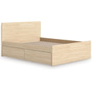  Onita EB9632B12 Queen Panel Platform Bed with 1 Side Storage IMAGE 7