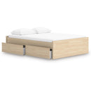  Onita EB9632B15 Queen Platform Bed with 2 Side Storage IMAGE 2