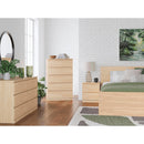  Onita EB9632B18 Queen Panel Platform Bed with 2 Side Storage IMAGE 8
