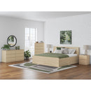 Onita EB9632B18 Queen Panel Platform Bed with 2 Side Storage IMAGE 9
