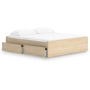  Onita EB9632B21 King Platform Bed with 2 Side Storage IMAGE 2