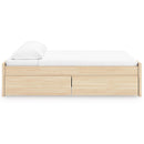  Onita EB9632B21 King Platform Bed with 2 Side Storage IMAGE 4
