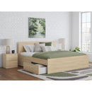  Onita EB9632B23 King Panel Platform Bed with Storage IMAGE 8