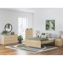  Onita EB9632B3 Queen Platform Bed IMAGE 7