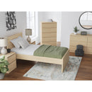  Onita EB9632B4 Twin Panel Platform Bed IMAGE 6