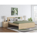  Onita EB9632B6 Queen Panel Platform Bed IMAGE 6