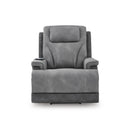  Signature Design by Ashley 4Z-Peaceful Pause PC1210412 Power Lift Recliner IMAGE 4