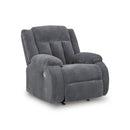  Manufacturer Color_Steel  -- Observation Power Rocker Fabric Recliner IMAGE 1