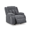  Manufacturer Color_Steel  -- Observation Power Rocker Fabric Recliner IMAGE 2