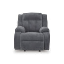 Manufacturer Color_Steel  -- Observation Power Rocker Fabric Recliner IMAGE 3