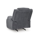 Manufacturer Color_Steel  -- Observation Power Rocker Fabric Recliner IMAGE 4