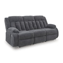  Manufacturer Color_Steel  -- Observation Power Reclining Fabric Sofa IMAGE 1